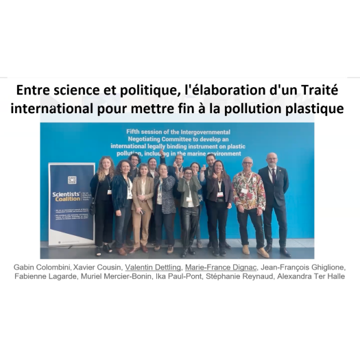 Valentin Dettling ( ISYEB) & Marie-France Dignac (INRAE, iEES Paris)
