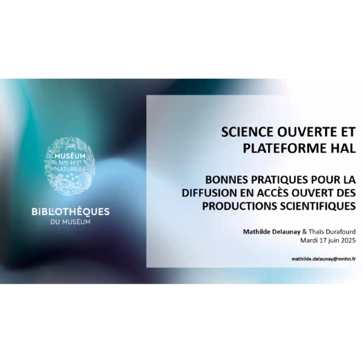 seminaire Mathilde Delaunay - HAL et science ouverte