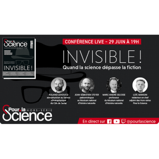 Conférence ->Invisible ! Quand la science dépasse la fiction