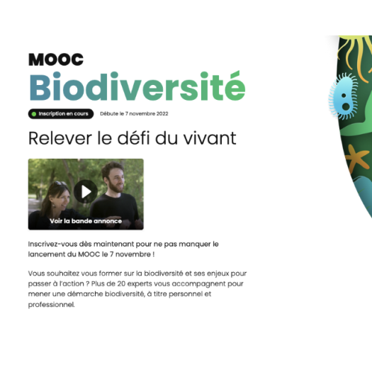 MOOC BIODIVERSITÉ - Relever le défi du vivant