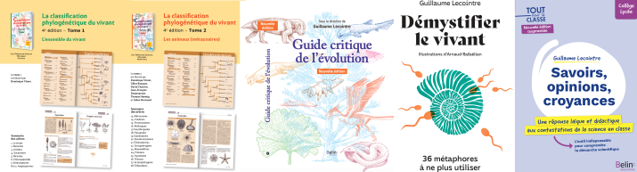 bandeau images livres guillaume Lecointre chez belin