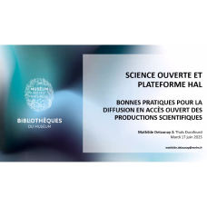 seminaire Mathilde Delaunay - HAL et science ouverte